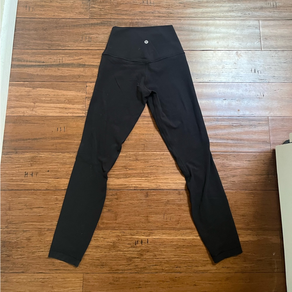 lulu lemon align leggings black